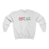 GET LIT - Unisex Heavy Blend™ Crewneck Sweatshirt