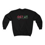 GET LIT - Unisex Heavy Blend™ Crewneck Sweatshirt