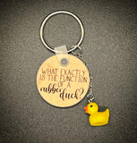 Rubber Duck Keychain